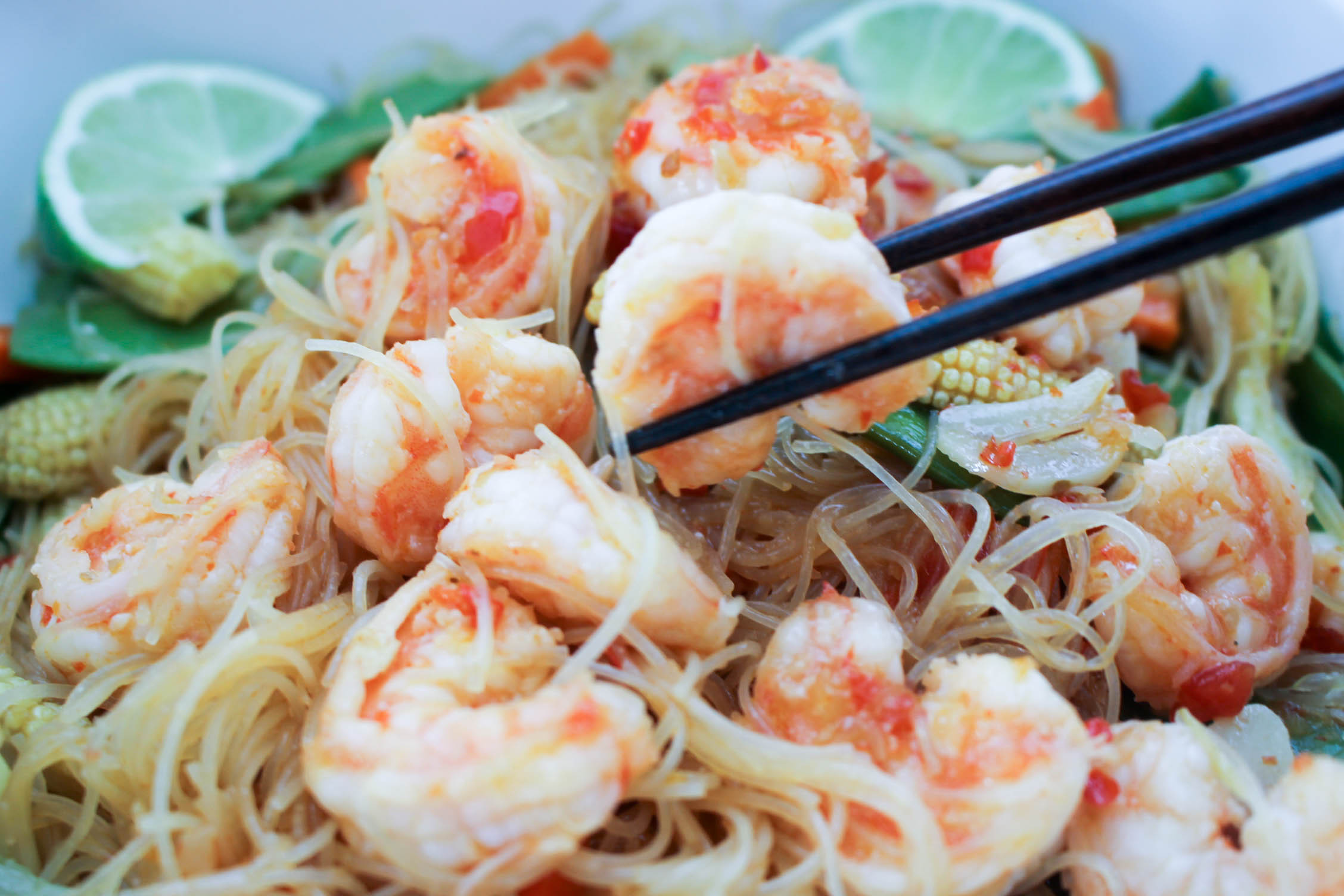 Shrimp And Noodles Recipe
 Shrimp Rice Noodles