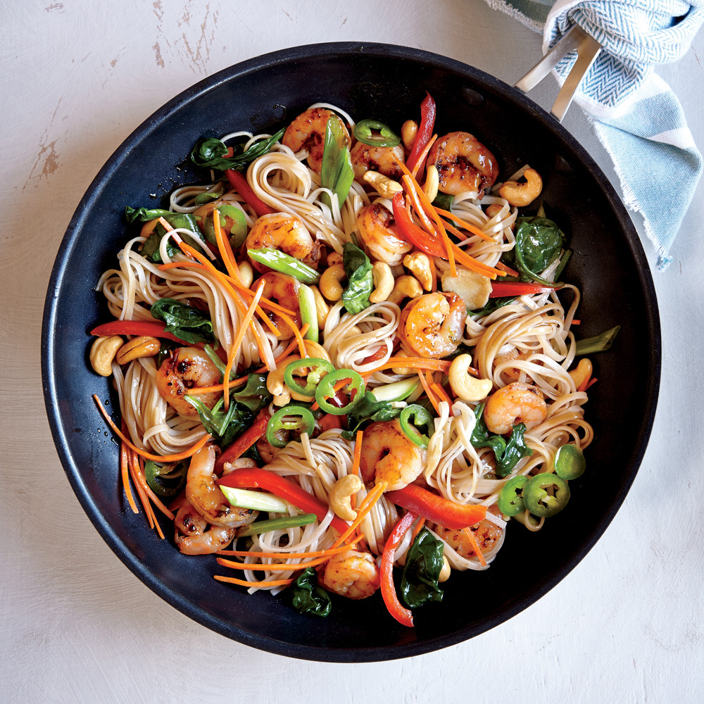 Shrimp And Noodles Recipe
 Chili Garlic Shrimp and Noodle Stir Fry Recipe