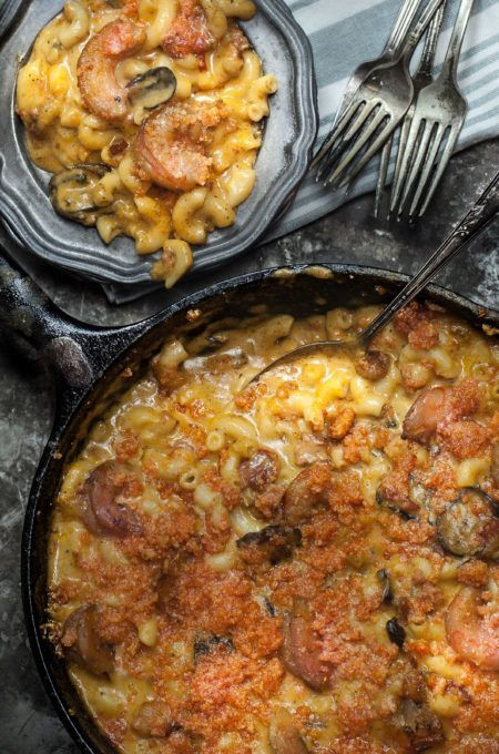 Shrimp And Tasso Pasta
 Shrimp and Tasso Mac and Cheese is a Cajun recipe that all