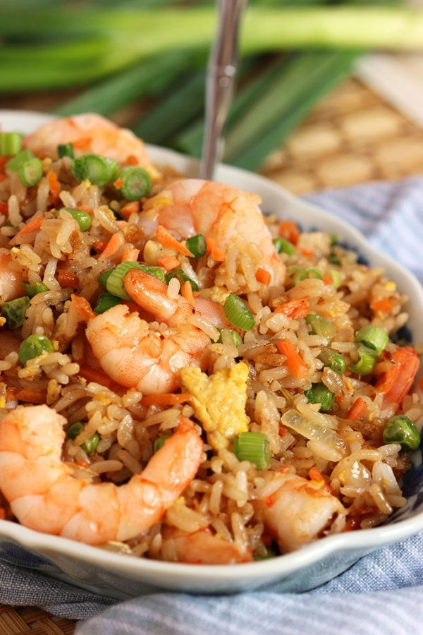 Shrimp Brown Rice Recipes
 Easy Shrimp Fried Rice Recipe Recipe Girl