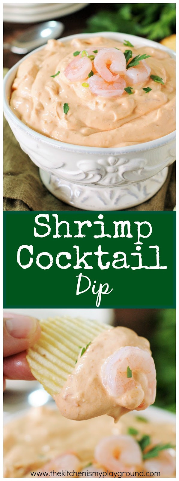 Shrimp Cocktail Dip
 3 Ingre nt Shrimp Cocktail Dip
