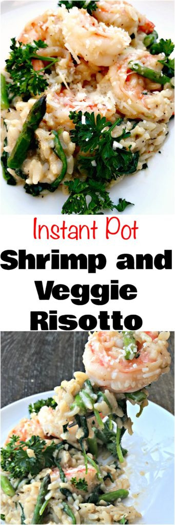Shrimp Risotto Instant Pot
 Instant Pot Lemon Shrimp Risotto with Ve ables and Parmesan