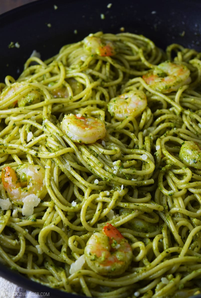 Shrimp Spaghetti Sauce
 Shrimp Pesto Pasta Recipe