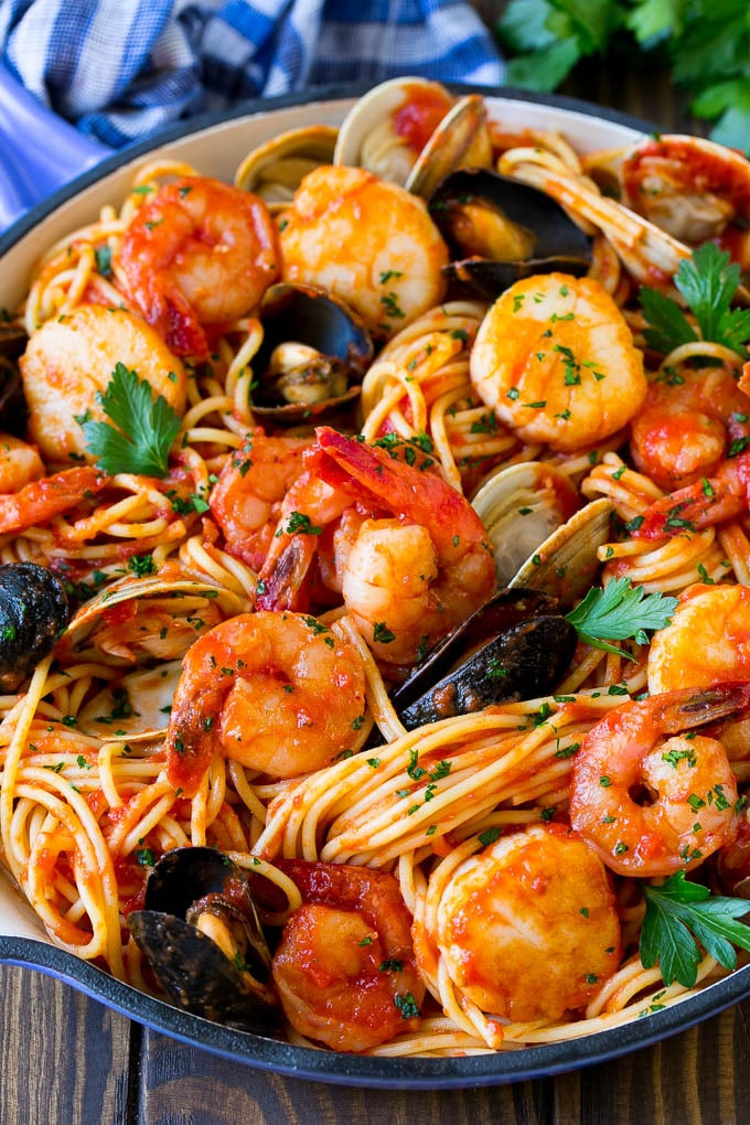 Shrimp Spaghetti Sauce
 Seafood Pasta Recipe Dinner at the Zoo