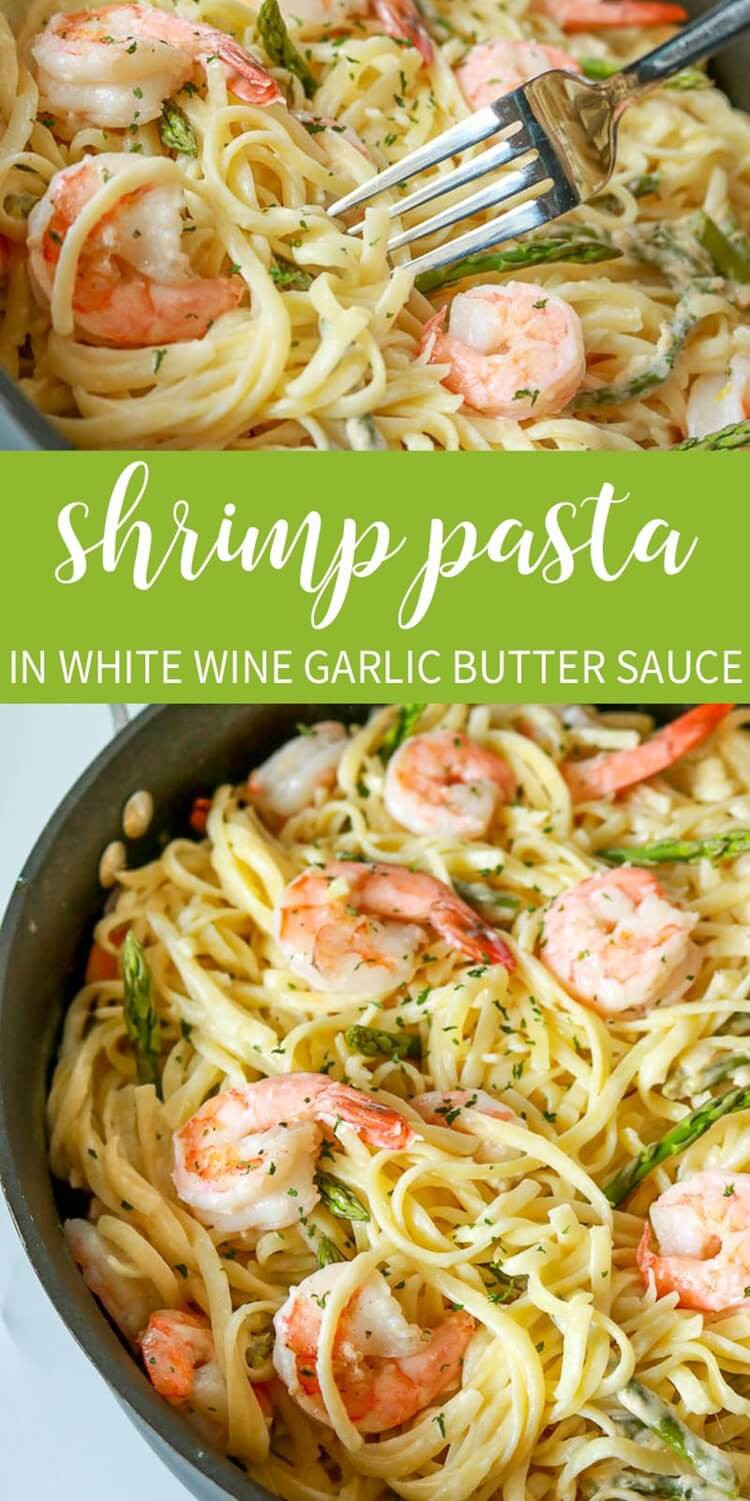 Shrimp Spaghetti Sauce
 Garlic Butter Shrimp Pasta in White Wine Sauce – That s