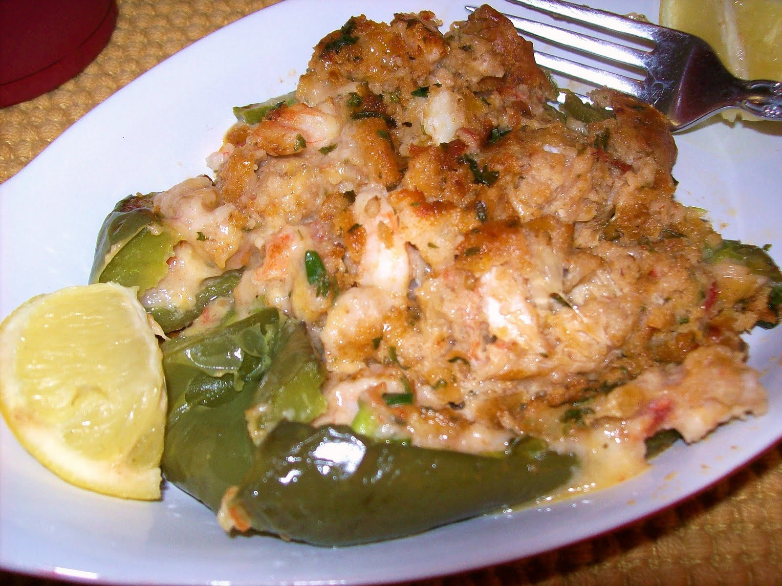 Shrimp Stuffed Bell Peppers
 Cajun Delights Seafood Stuffed Bell Peppers Bayou Blues