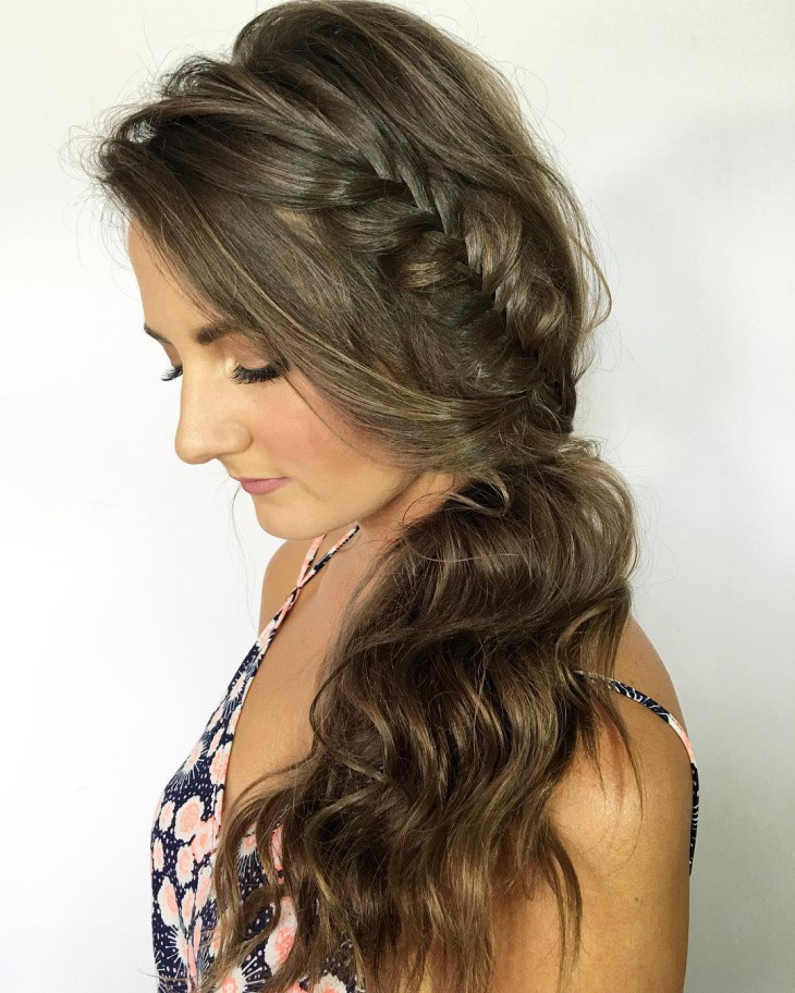 Side Braid Prom Hairstyles
 21 Prom Hairstyles Updos Ideas Designs