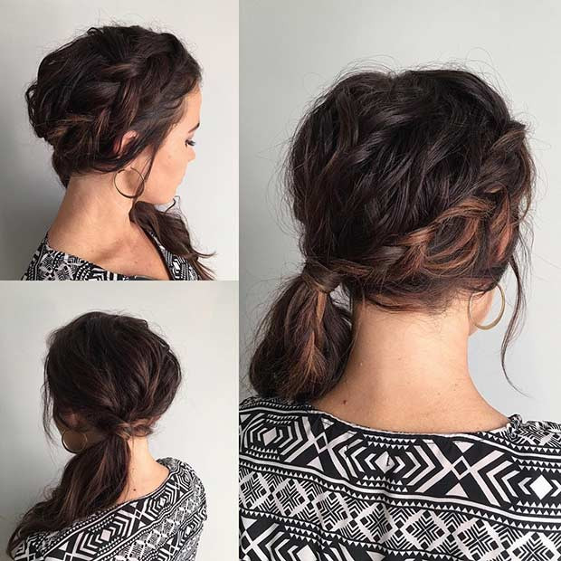 Side Braid Prom Hairstyles
 21 Pretty Side Swept Hairstyles for Prom
