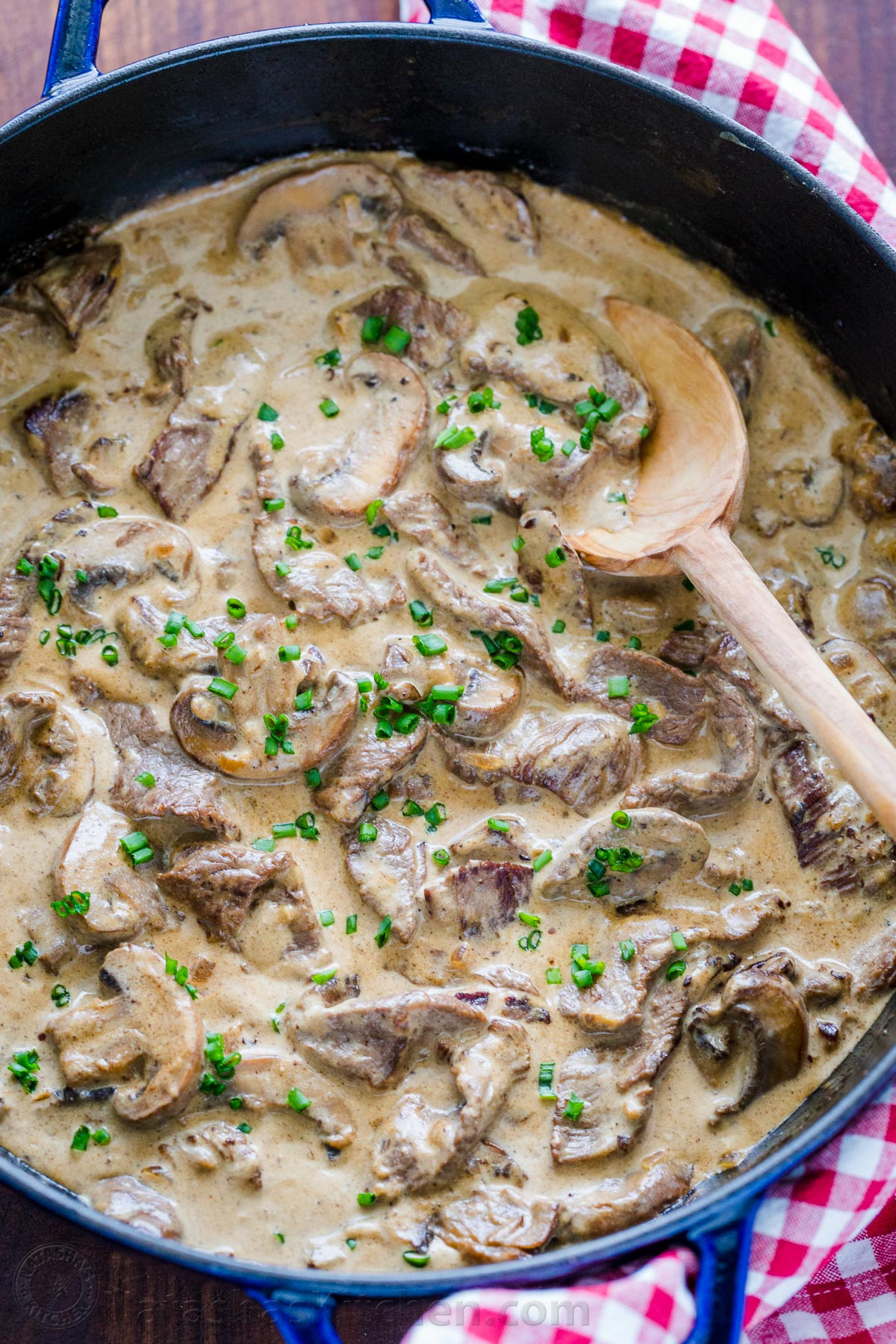 Side Dish For Beef Stroganoff
 Beef Stroganoff Recipe VIDEO NatashasKitchen