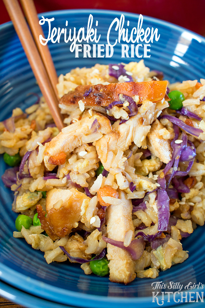 Side Dishes For Chicken And Rice
 Teriyaki Chicken Fried Rice This Silly Girl s Kitchen