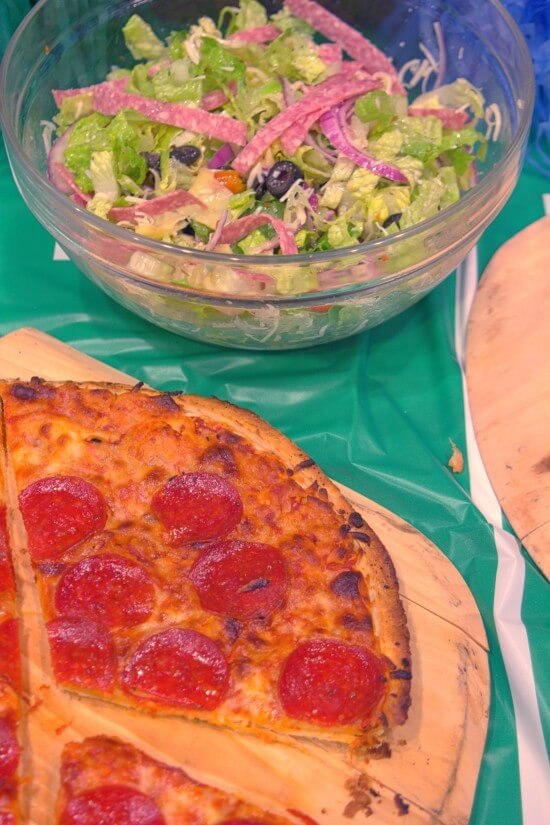 Side Dishes For Pizza Party
 Italian Style Green Salad TeamPizza ad