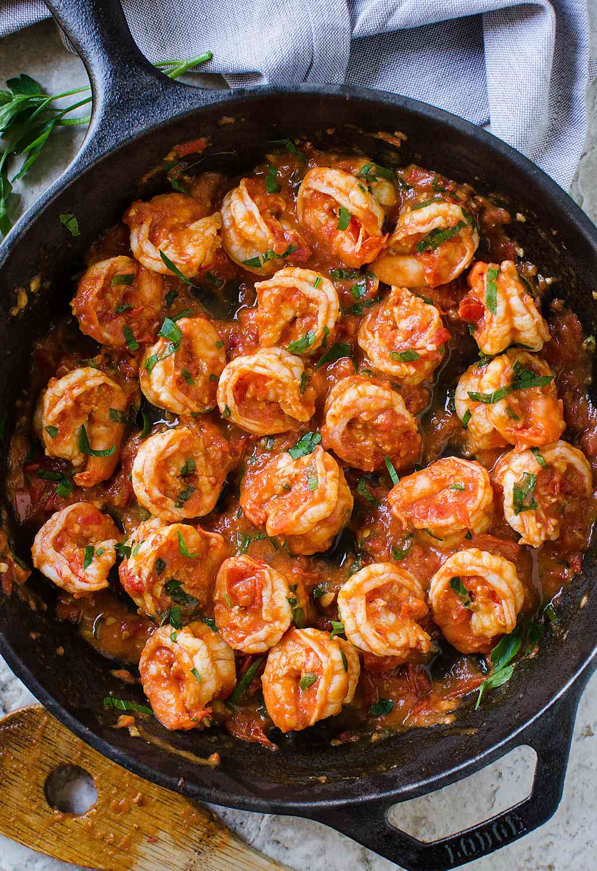 Side Dishes For Shrimp
 15 Minute Easy Garlic Shrimp In Tomato Sauce Video