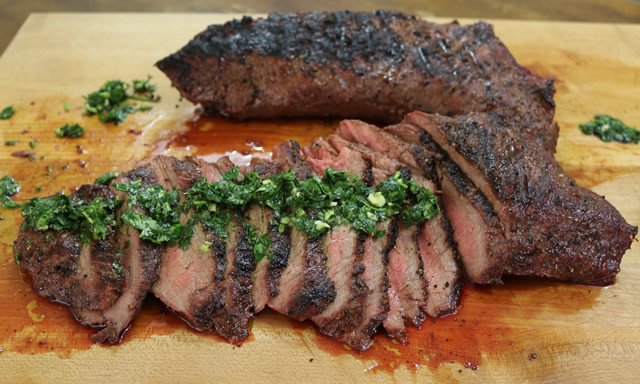Side Dishes For Tri Tip
 Grilled Tri Tip with Chimichurri Sauce on Big Green Egg