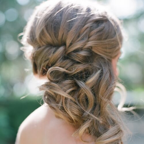 Side Do Hairstyles For Weddings
 50 Updo Hairstyles for Weddings and the Perfect "I Do
