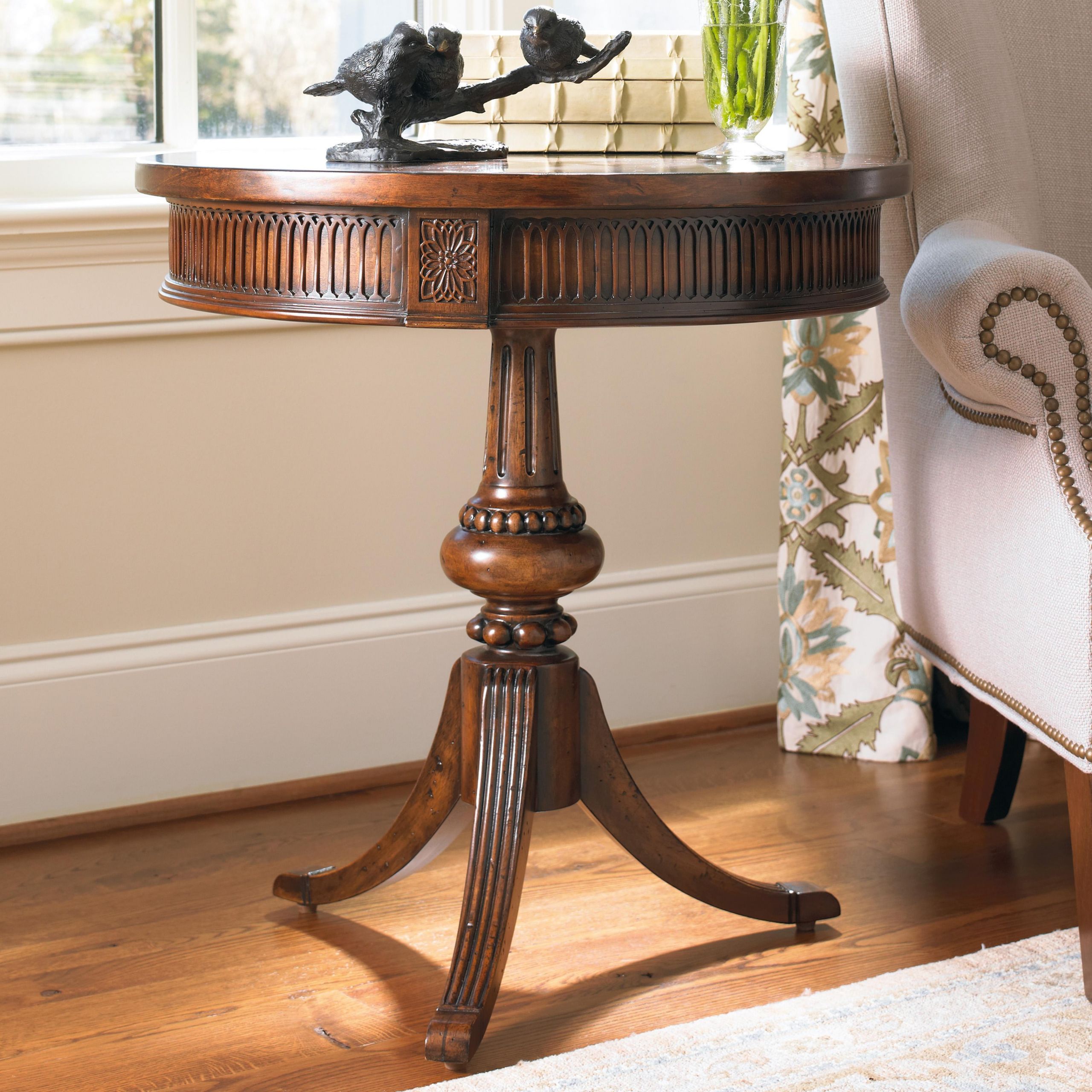 Side Tables Living Room
 Hooker Furniture Living Room Accents Round Accent Table