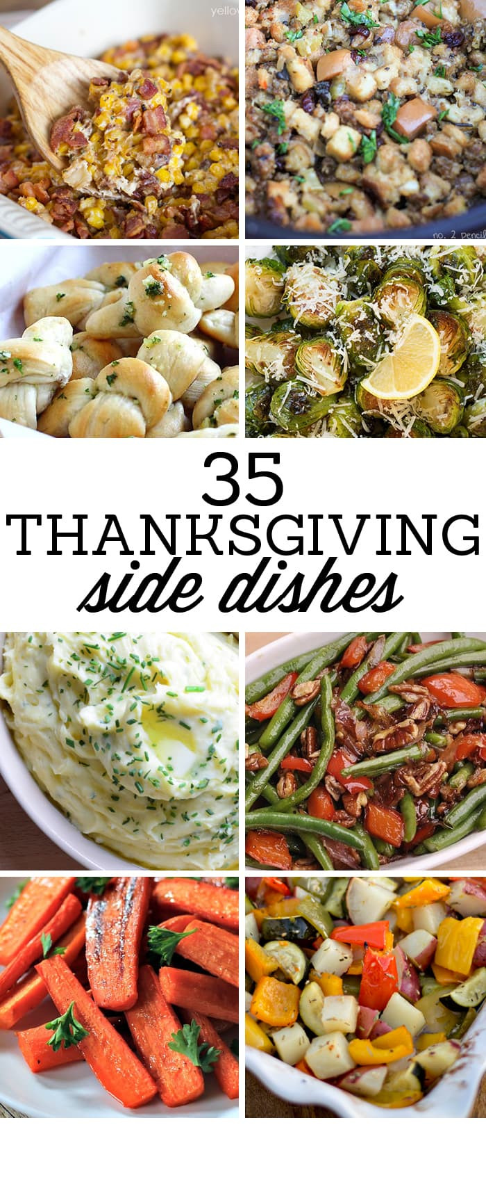 Sides For Thanksgiving Dinner
 35 Side Dishes for Christmas Dinner Yellow Bliss Road