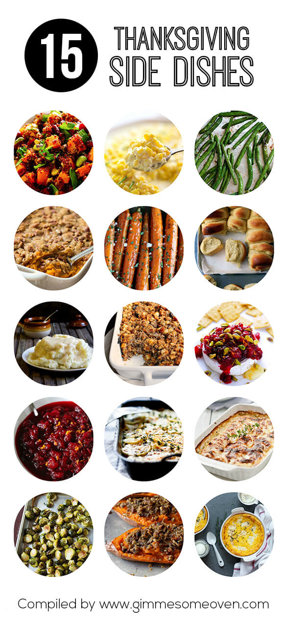 Sides For Thanksgiving Dinner
 15 Thanksgiving Side Dishes