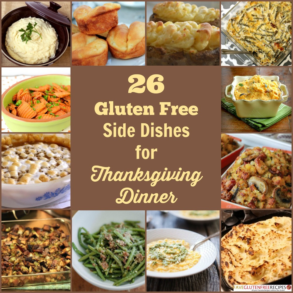 Sides For Thanksgiving Dinner
 26 Gluten Free Side Dish Recipes for Thanksgiving Dinner