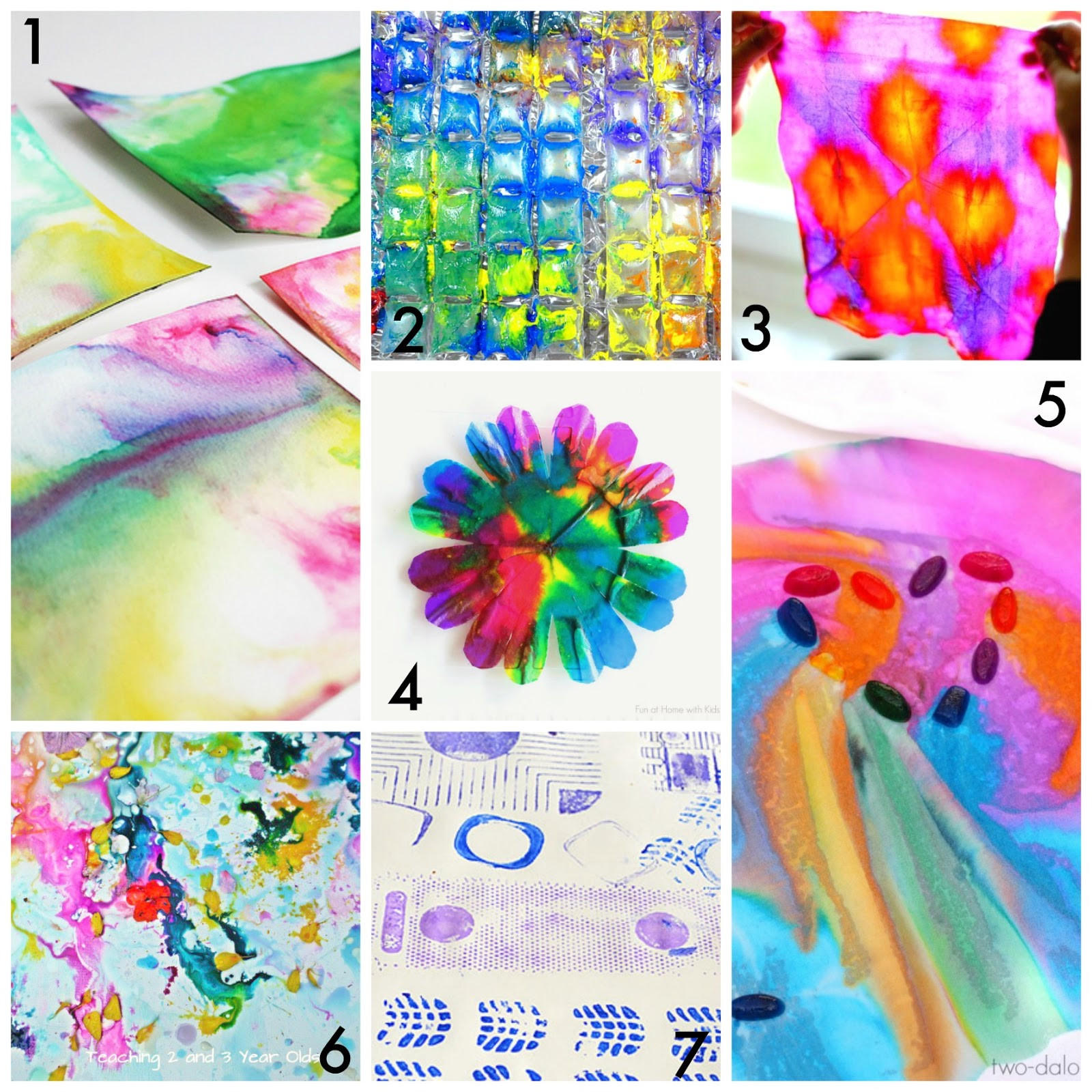 Simple Art Projects For Kids
 50 Easy Process Art Activities for Kids