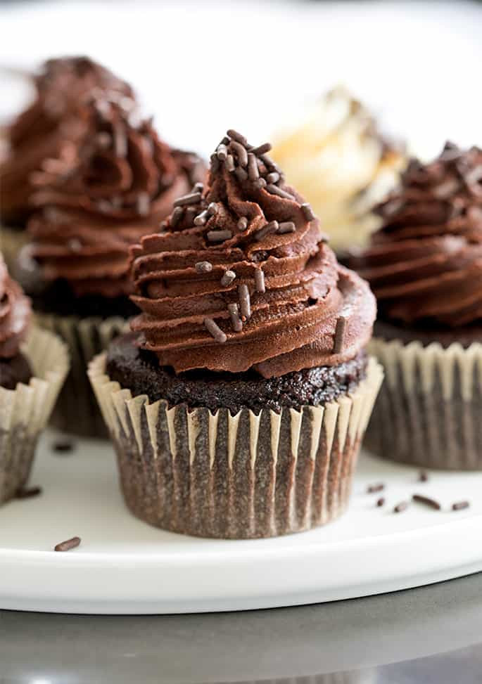 Simple Chocolate Cupcakes Recipes
 Gluten Free Chocolate Cupcakes