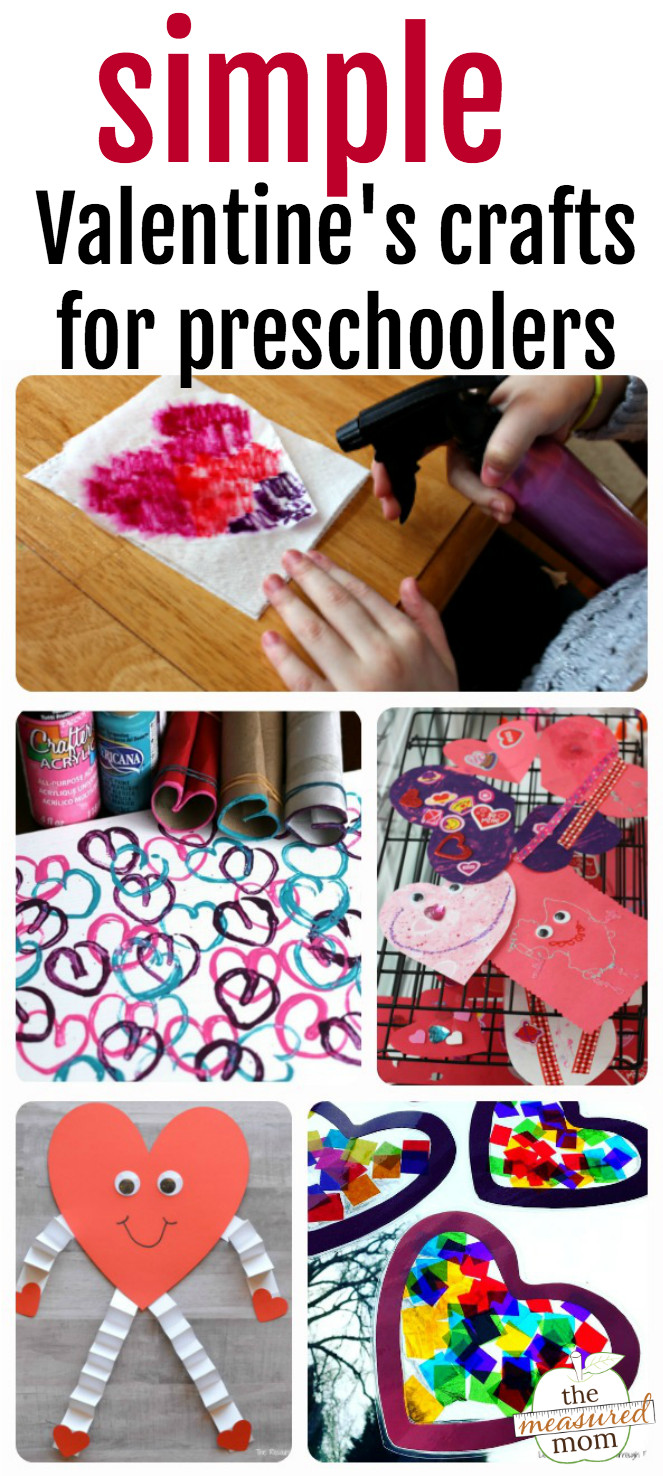 Simple Crafts For Preschoolers
 Easy Valentine crafts for preschoolers The Measured Mom