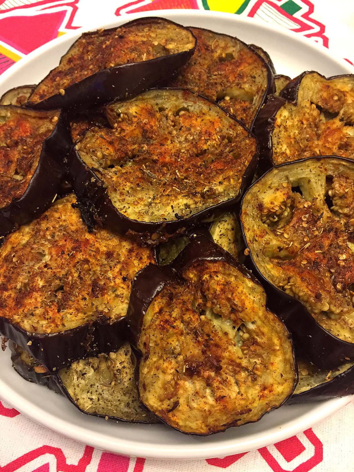 Simple Eggplant Recipes
 Spicy Garlic Oven Roasted Eggplant Slices Recipe – Melanie