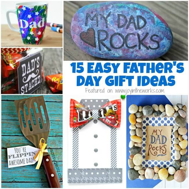 Simple Fathers Day Gift Ideas
 15 Easy Father s Day Gift Ideas Joy in the Works
