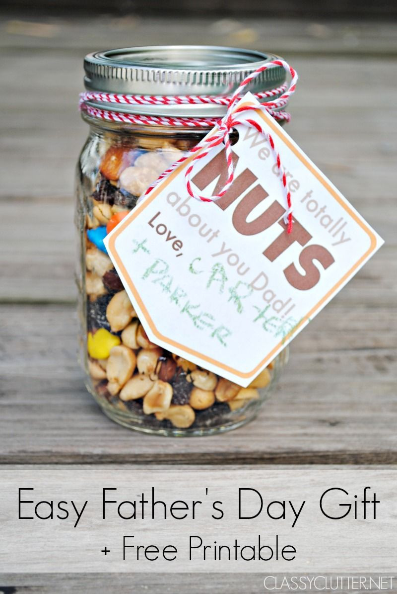 Simple Fathers Day Gift Ideas
 Father s Day Gift Idea and a Free Printable Gift Tag
