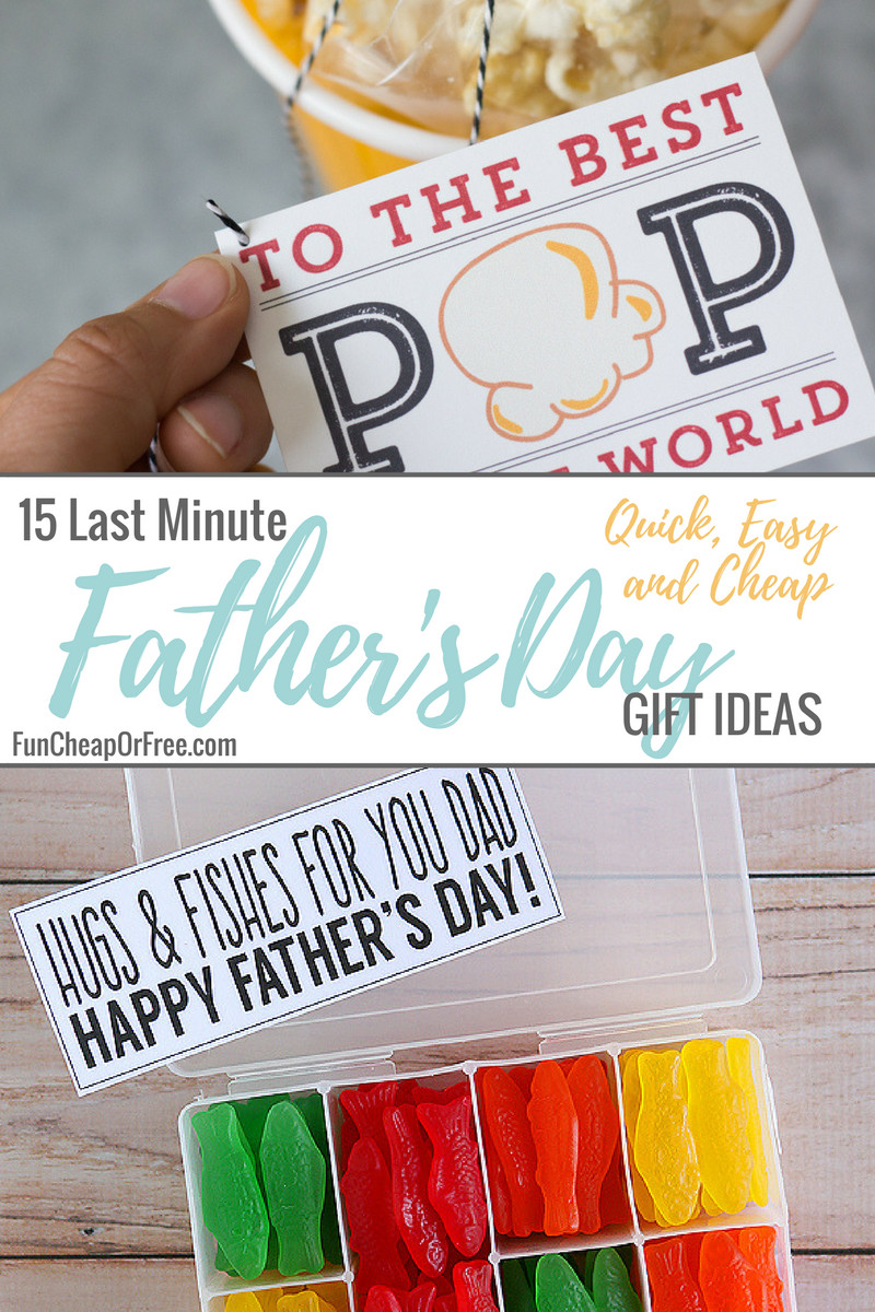 Simple Fathers Day Gift Ideas
 Father s Day Ideas Cheap & Easy for the Last Minute Fun