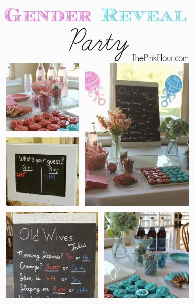Simple Gender Reveal Party Ideas
 The BEST Creative Gender Reveal Ideas