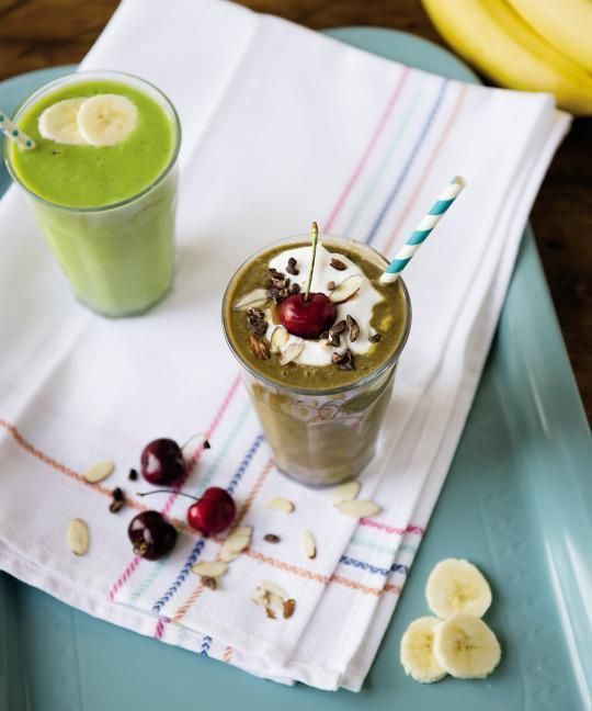 Simple Green Smoothies: 100+ Tasty Recipes To Lose Weight, Gain Energy, And Feel Great In Your Body
 Banana Split Smoothies from ‘Simple Green Smoothies’
