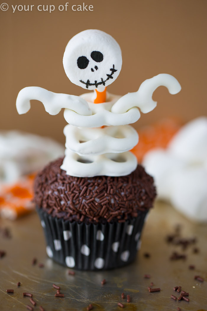 Simple Halloween Cakes
 Cute and Easy Frankenstein Cupcakes Your Cup of Cake