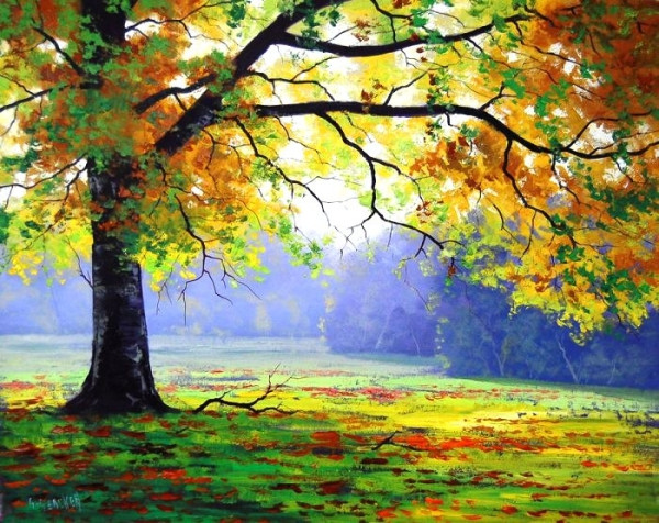 Simple Landscape Paintings
 40 Simple and Easy Landscape Painting Ideas