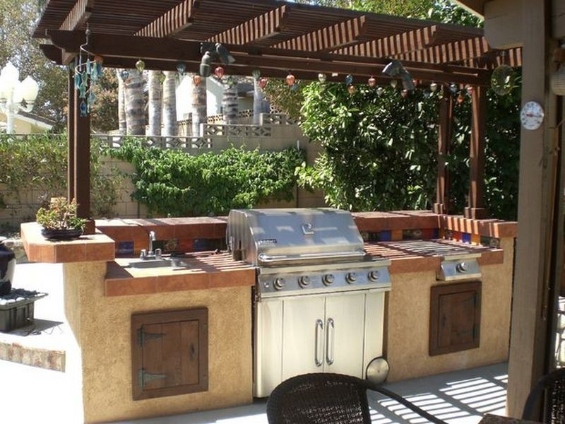 Simple Outdoor Kitchen
 DIY Outdoor Kitchen Projects – The Owner Builder Network