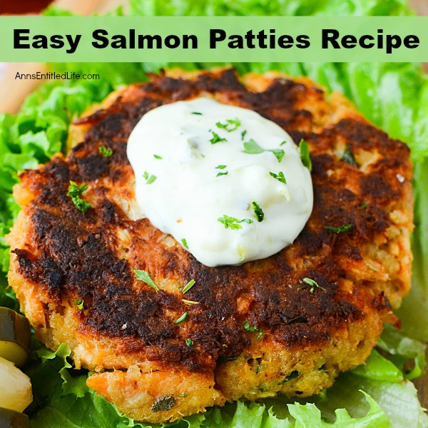 Simple Salmon Patties Recipes
 Easy Salmon Patties Recipe