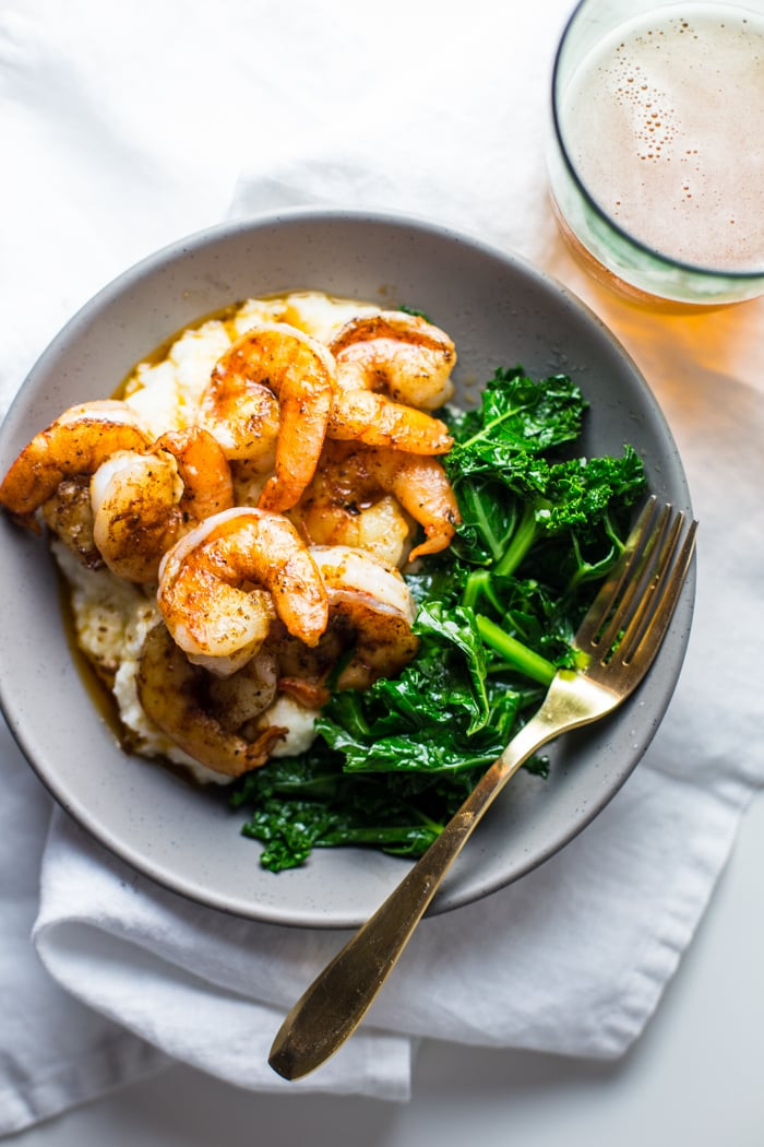 Simple Shrimp And Grits
 Paleo Shrimp and Grits