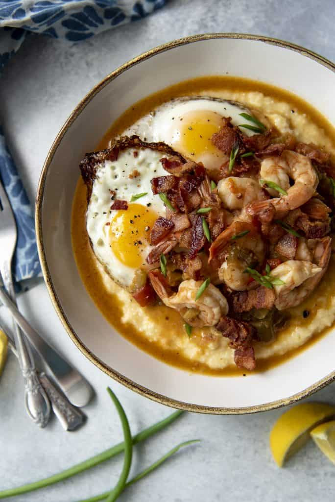 Simple Shrimp And Grits
 Instant Pot Shrimp and Grits BrunchWeek • The Crumby Kitchen