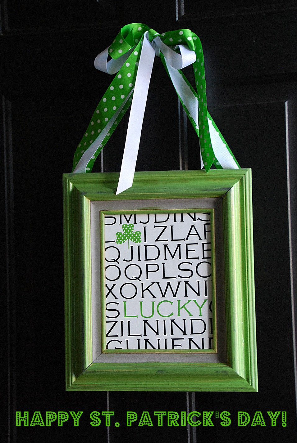 Simple St Patrick's Day Crafts
 Quick and Easy St Patrick s Day Craft
