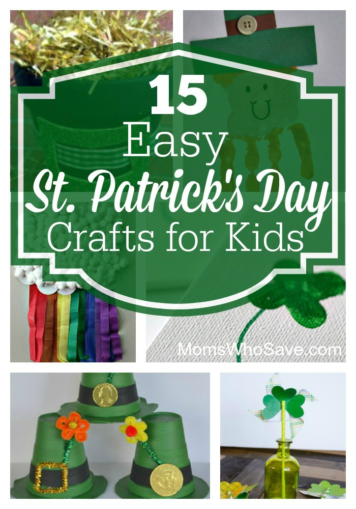 Simple St Patrick's Day Crafts
 15 Easy St Patrick s Day Crafts for Kids