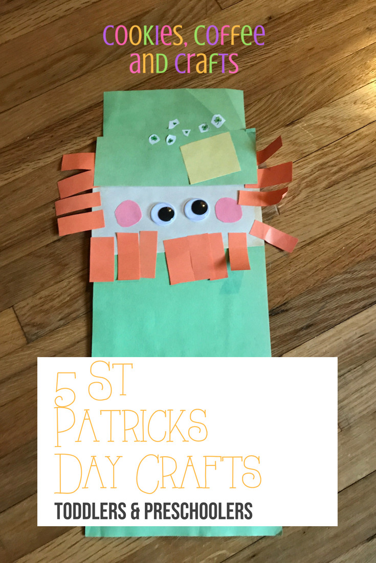 Simple St Patrick's Day Crafts
 5 St Patrick s Day Crafts for Toddlers and Preschool