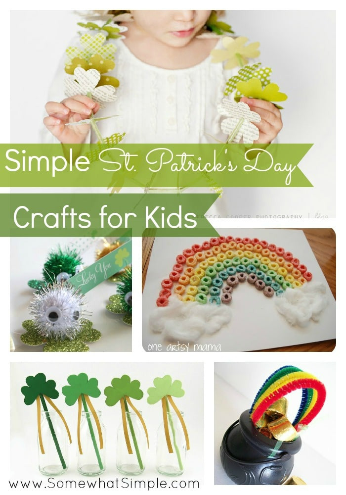 Simple St Patrick's Day Crafts
 st patrick s day crafts for kids