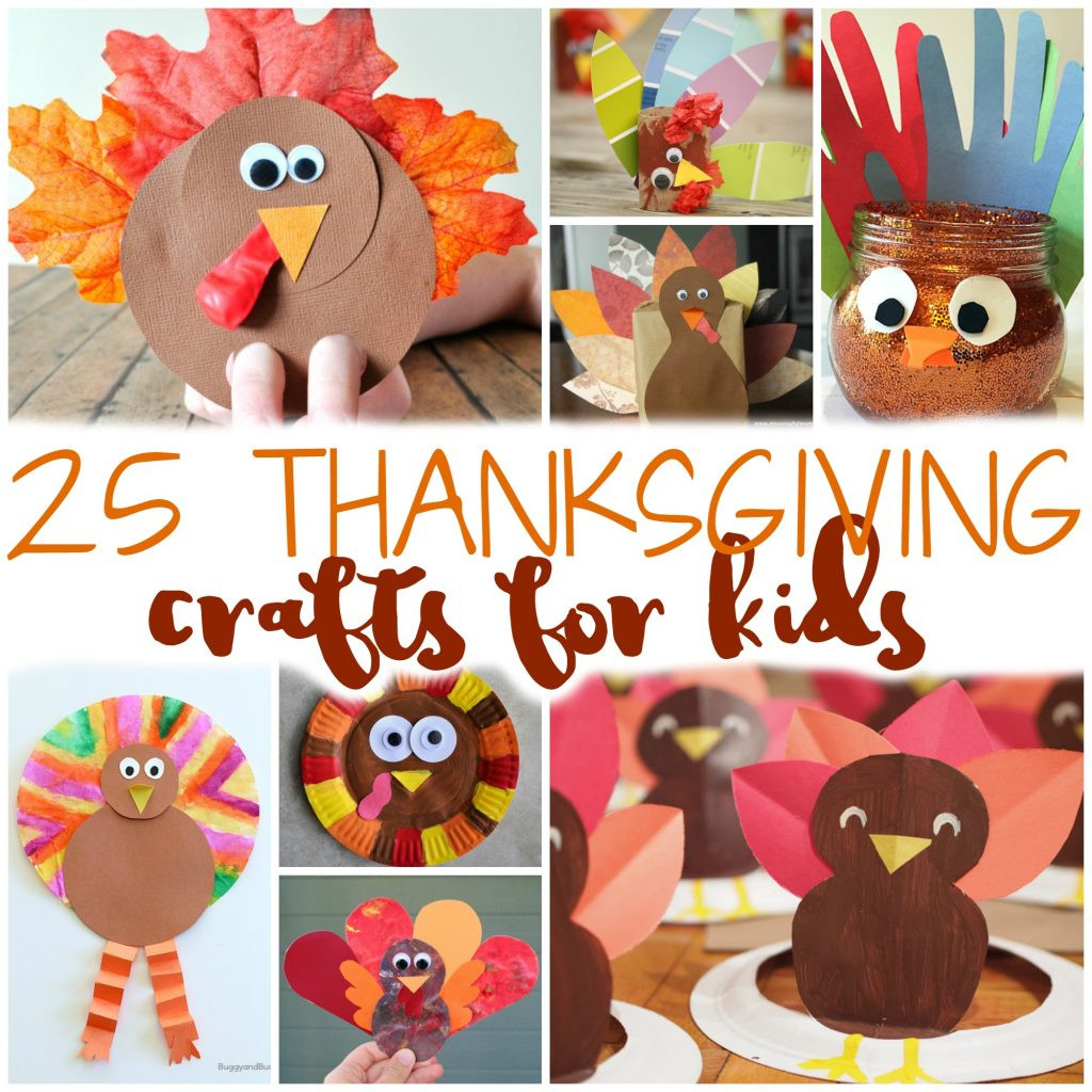 Simple Thanksgiving Crafts For Kids
 25 Easy Thanksgiving Crafts for Kids to Keep Them Busy