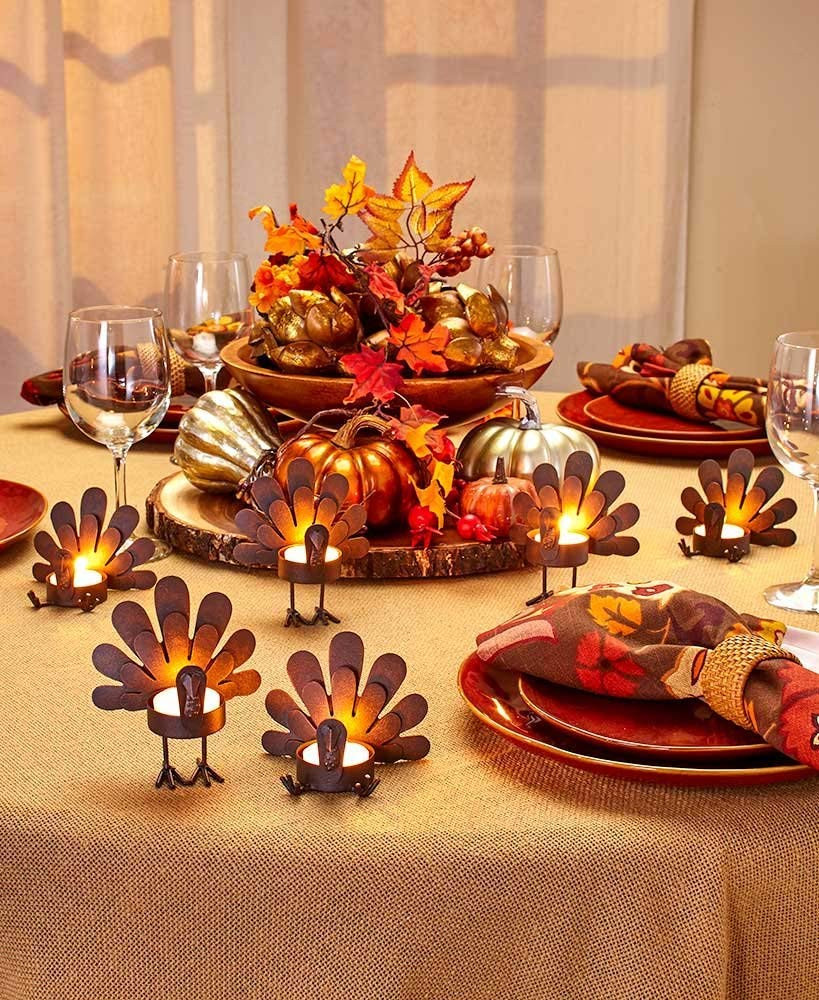 Simple Thanksgiving Table Decorations
 15 Easy Thanksgiving Table Decorating Ideas