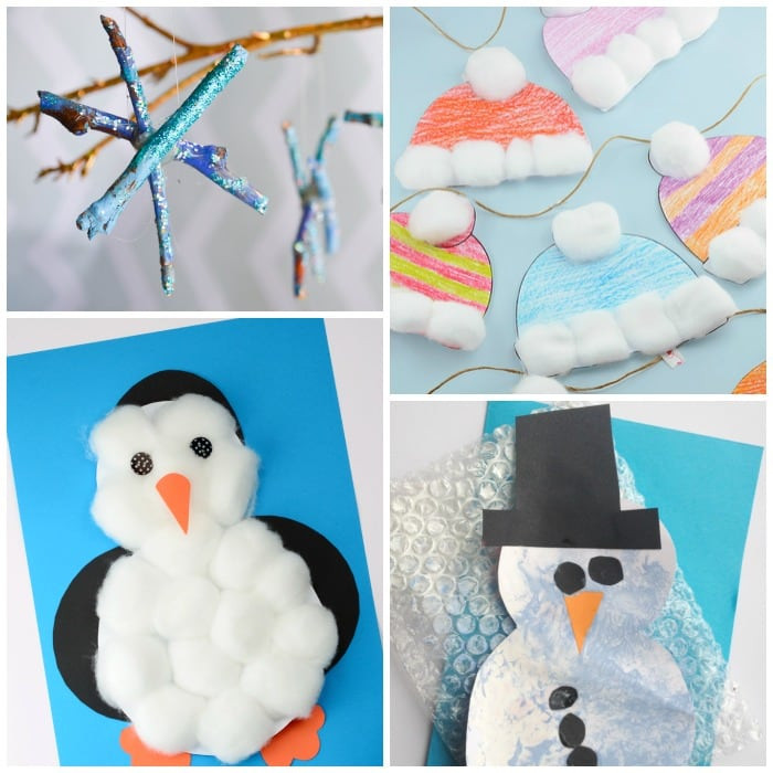 Simple Winter Craft For Kids
 Simple Winter Crafts for Toddlers Easy Peasy and Fun