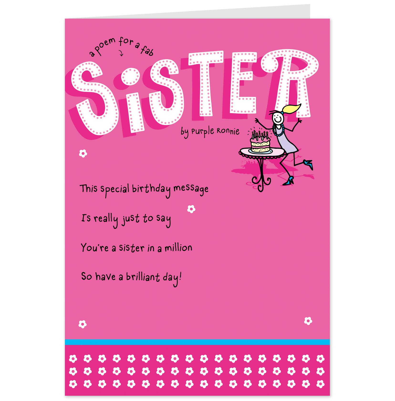 Sister Birthday Wishes Funny
 Funny Quotes About Sisters QuotesGram