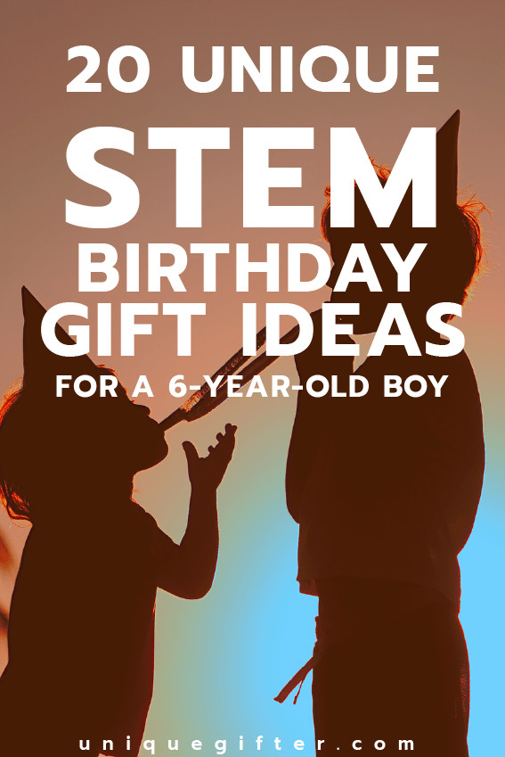 Six Year Old Boy Birthday Gift Ideas
 20 STEM Birthday Gift Ideas for a 6 Year Old Boy Unique