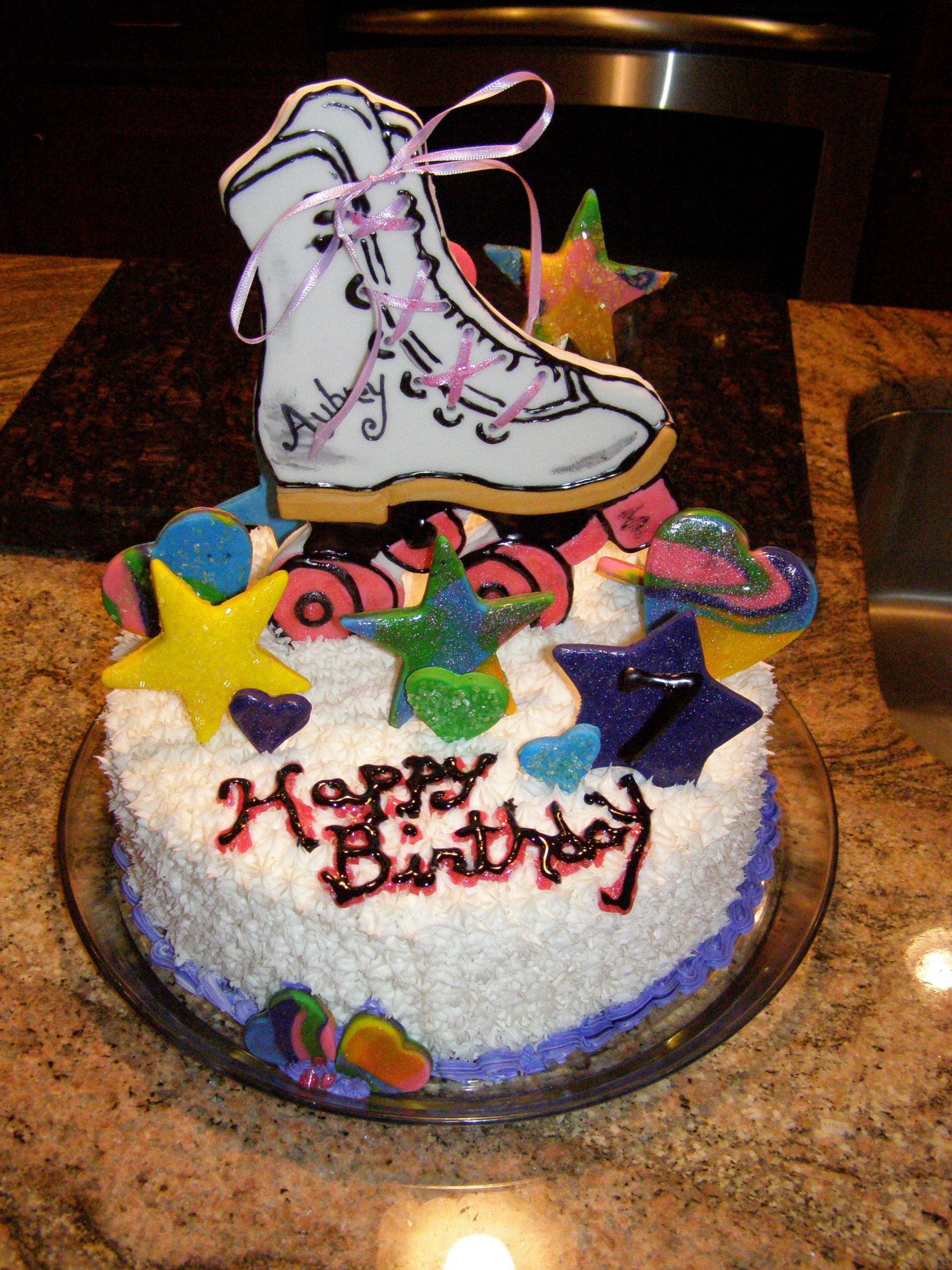 Skate Birthday Party Ideas
 Roller skate party for daughter s birthday