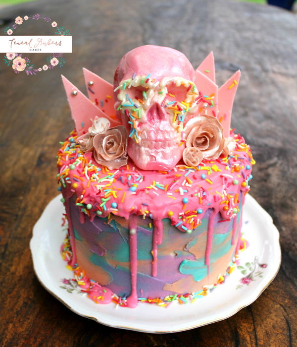 Skull Birthday Cake
 Top Skull Cakes CakeCentral