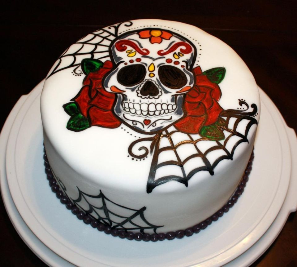 Skull Birthday Cake
 Bewitching Halloween cake ideas for the haunted night