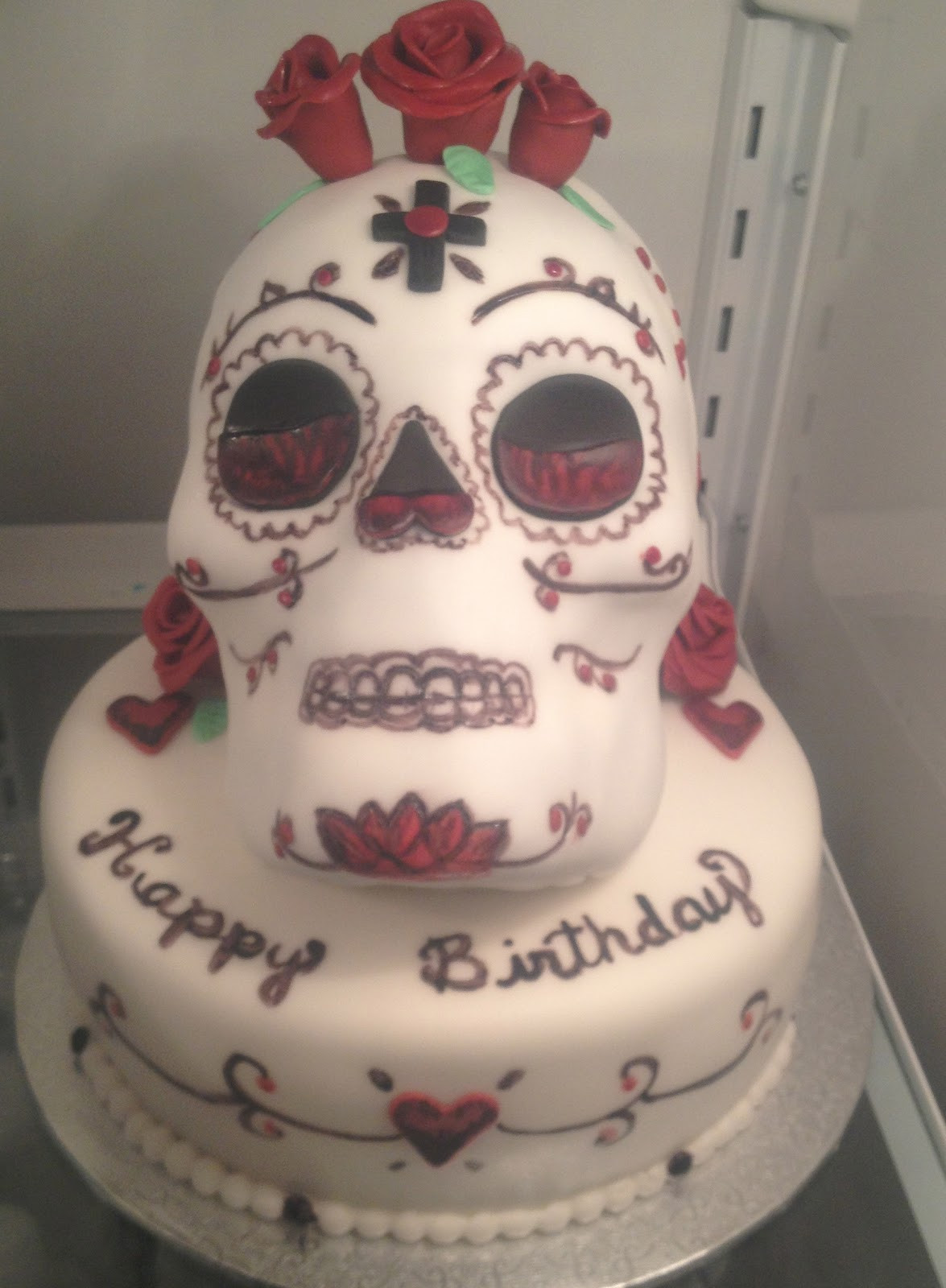 Skull Birthday Cake
 Cake Territory
